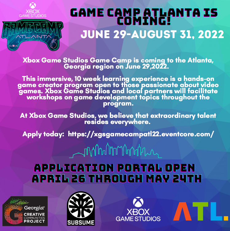 Xbox Game Studios Game Camp